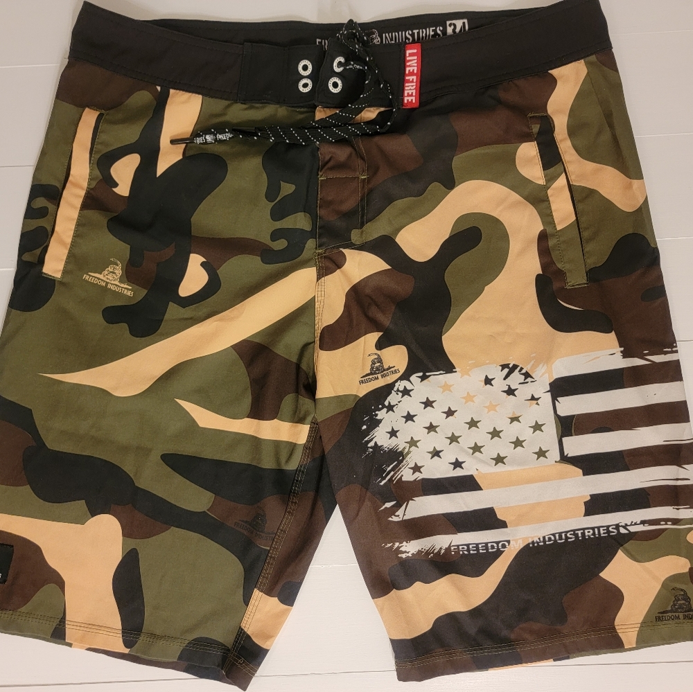 Freedom Industries Board Shorts